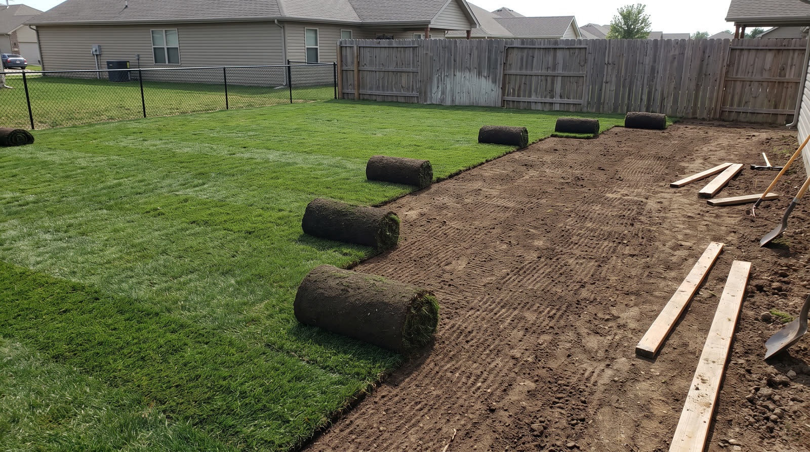 Sod Installation — Eagle Revolution Landscaping